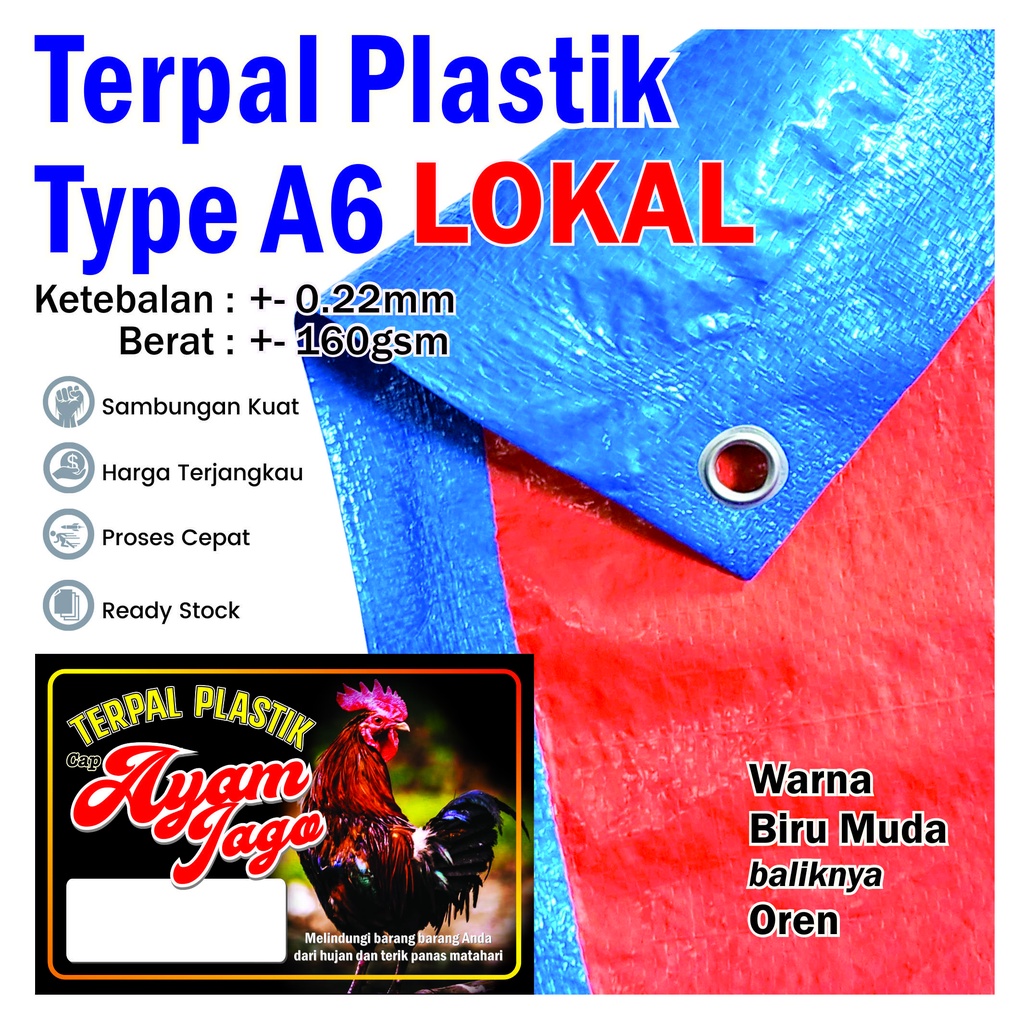 Jual Terpal A Cap Ayam Jago Shopee Indonesia