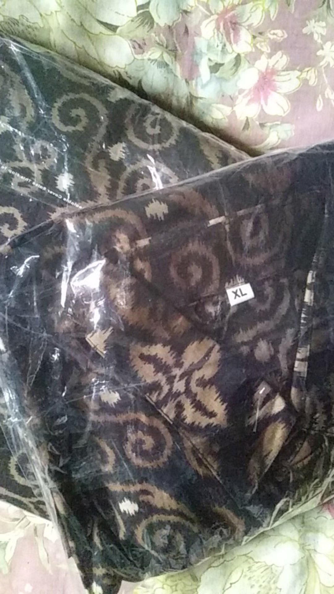 Batik Couple Jumbo Ld 110 Ld 120 Maura Sania Ruffle Ori Ndoro Jowi Dnt Size M L Xl All Size