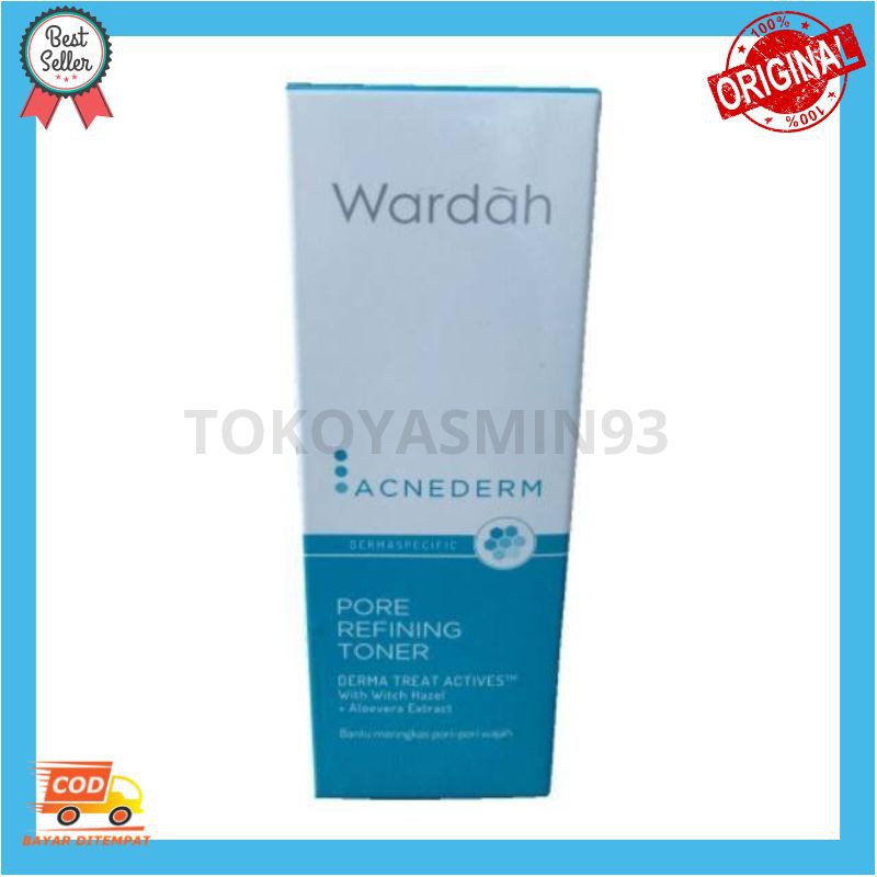 Wardah Acnederm Pore Refining Toner 100ml Murah