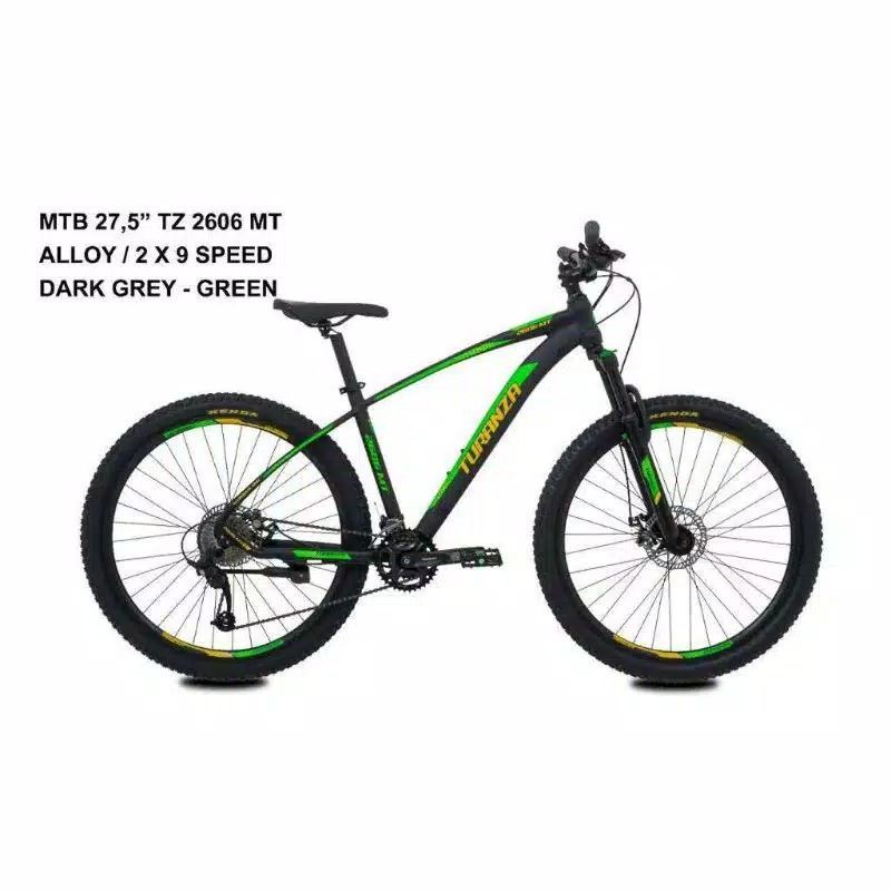 Sepeda MTB 27.5 inch Turanza TZ 2606 MT