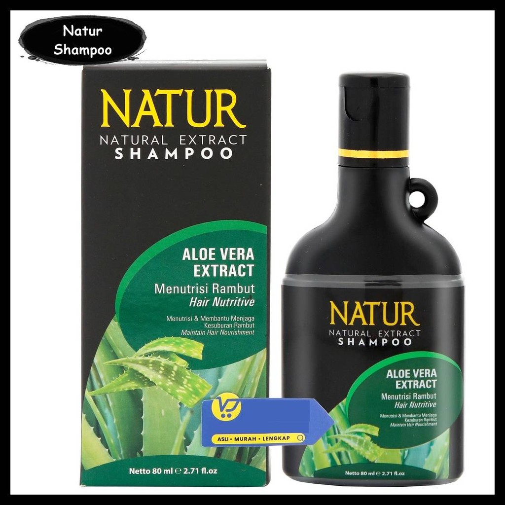 NATUR HAIR VITAMIN / SHAMPOO / CONDITIONER / HAIR TONIC ALOEVERA GINSENG