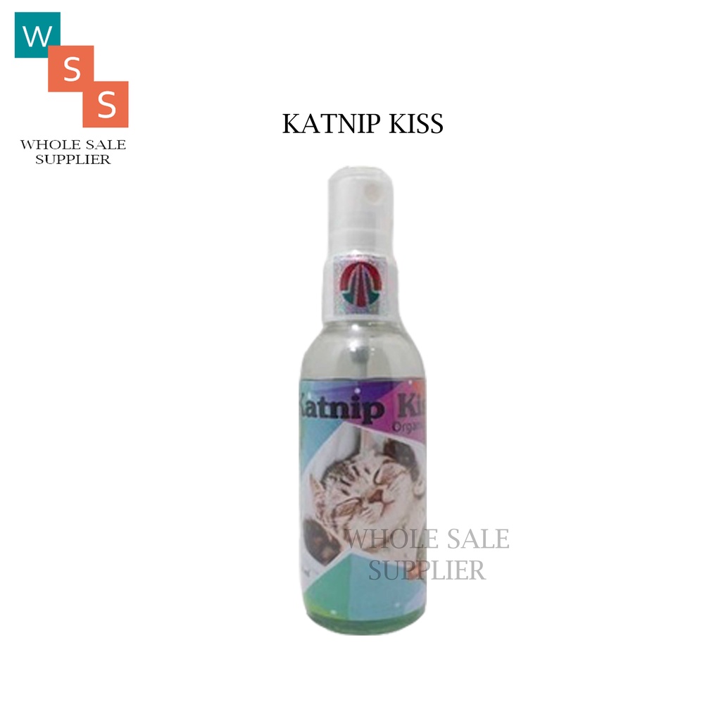 KATNIP KISS SPRAY - ORGANIK HERBAL PENGHILANG STRESS KUCING