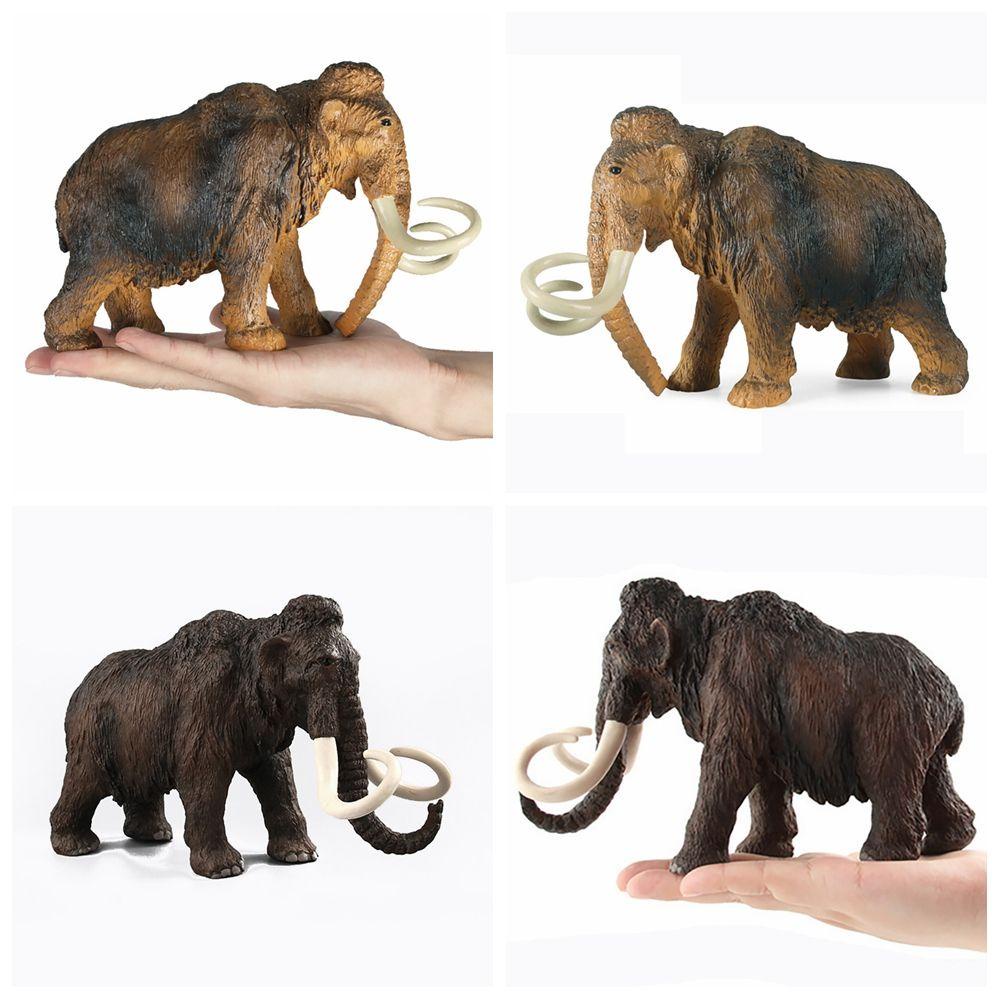 Nanas Manusia Hidup Model Mammoths Sains &amp; Alam Edukasi Dini Mainan Mengajar Gajah Wol