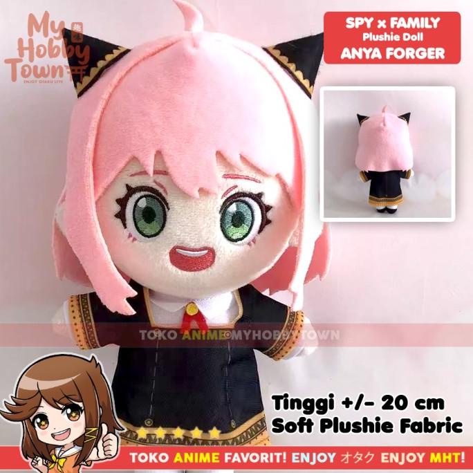 Boneka Anya Forger Spy X Family Karakter Anime Cosplay