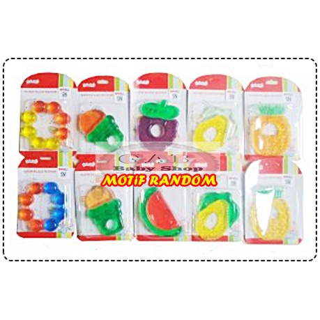 RELIABLE Teether Warna Bayi Soft Silicone / Gigitan Bayi Silicone 8841