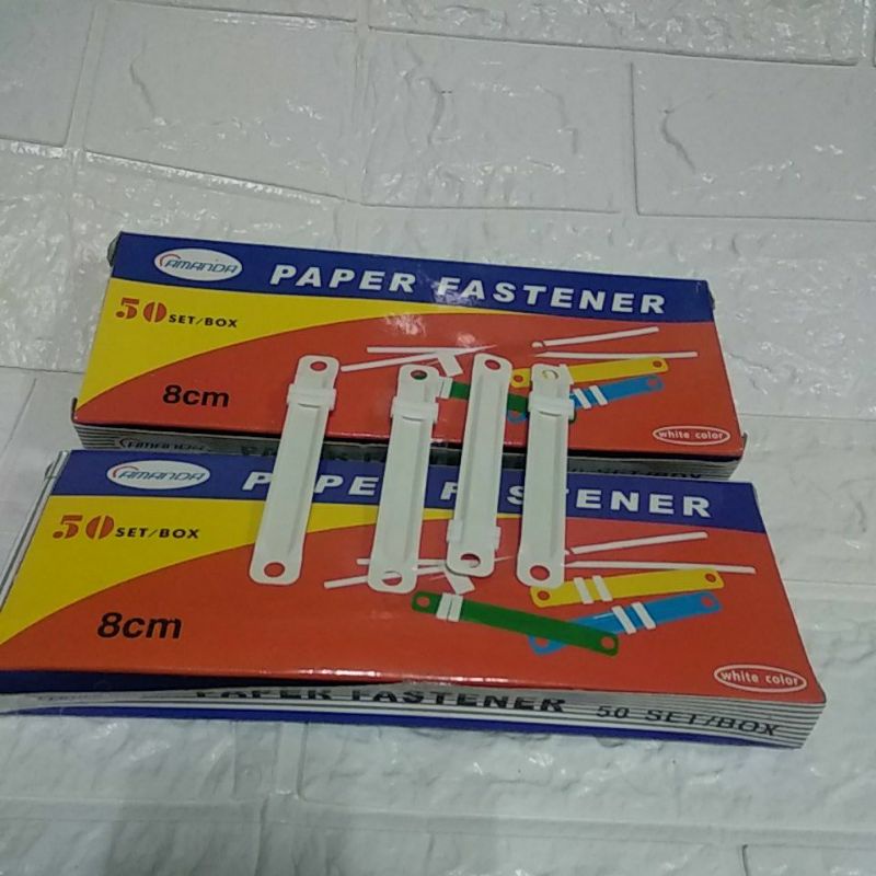 

Acco Plastik Paper Fastener merk Amanda