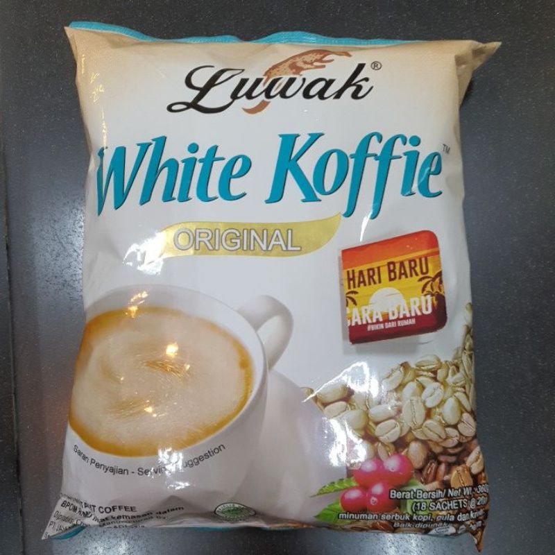 

Luwak White Koffie Original netto 360gr