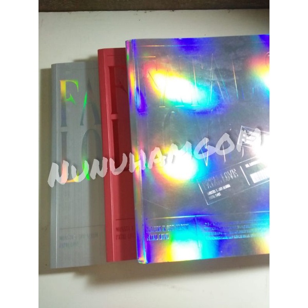 ALBUM ONLY MONSTA X FATAL LOVE