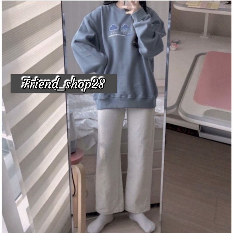 SWEATER WANITA - WEST JUMPER SWEATER - BAHAN FLEECE TEBAL