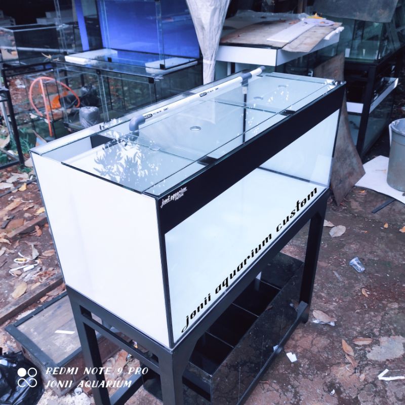 tutup aquarium custom kaca all size