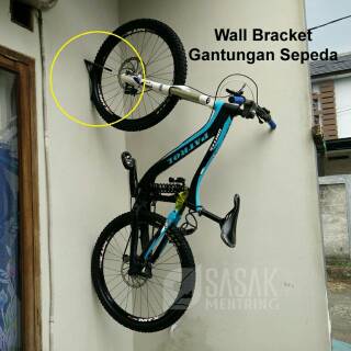 Gantungan sepeda dinding bike wall hook hanger  braket 