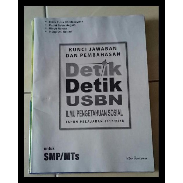 Kunci Jawaban Usbn 2018 Smp Guru Galeri