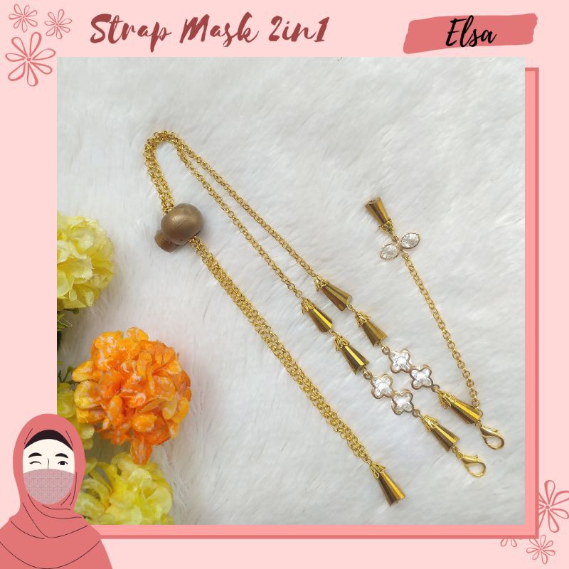 Starp masker 2 in 1 | Kalung masker | Kalung korea