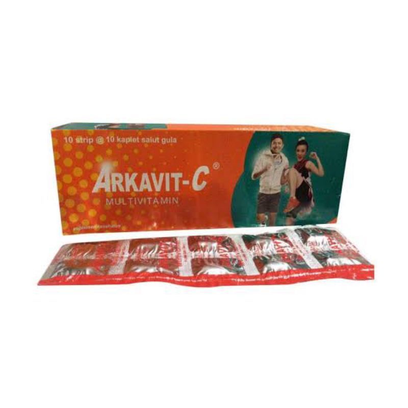 Arkavit-c 1 box isi 100 tablet
