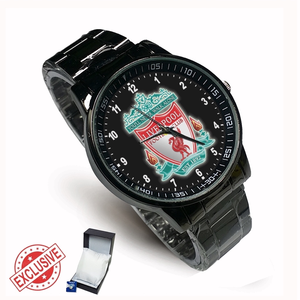 JAM TANGAN LIVERPOOL MOTIF 2 COUPLE