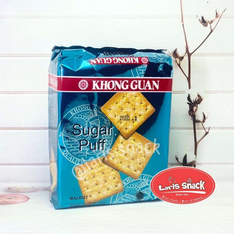 

Khong Guan Sugar Puff Malkist Crackers 275gr