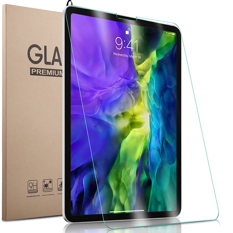 Tempered Glass iPad Pro M1 2021 Pro 2020 11" Clear Glass HD Screen