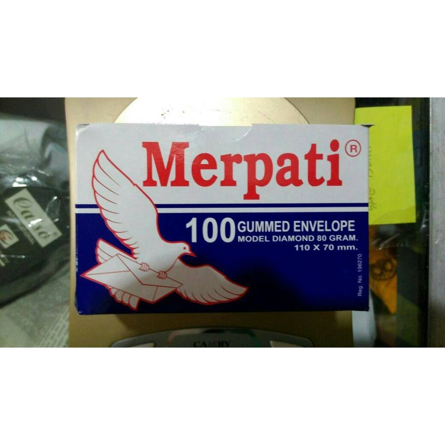 

Amplop merpati kecil 110x70