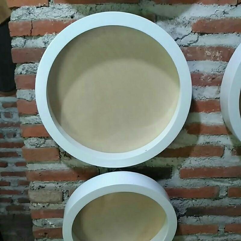 mahar bulat transparan (frame)