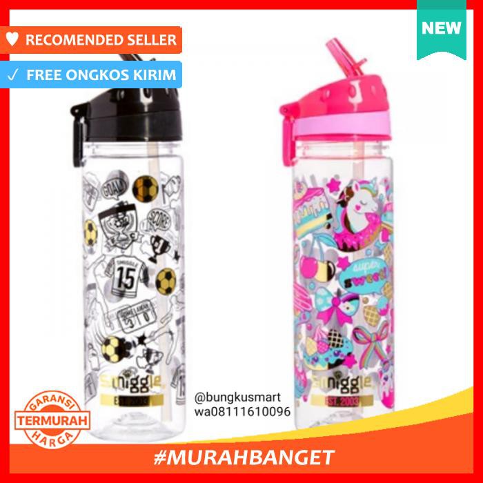 Botol Minum & Termos - Smiggle 15Th Birthday Straight Bottle - Bekal