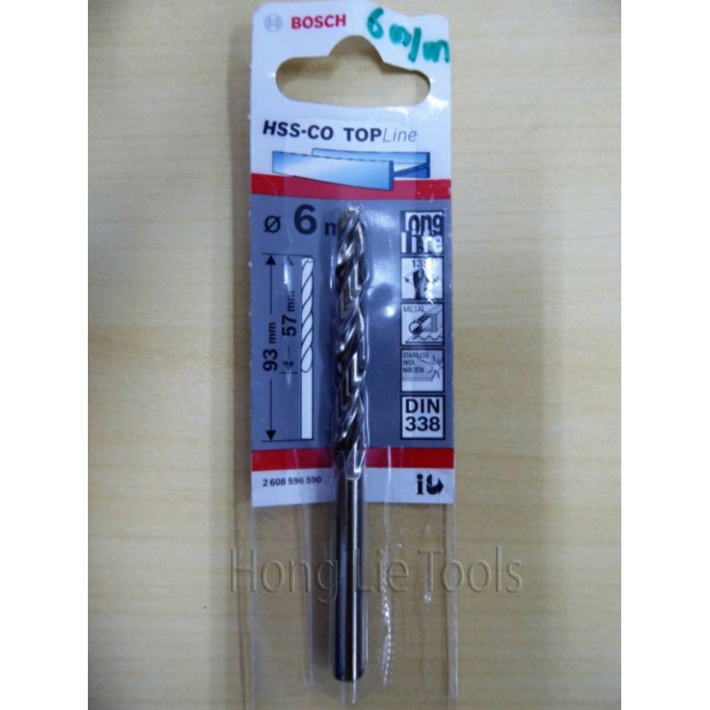 Bosch HSS Cobalt Mata Bor Stainless 6mm