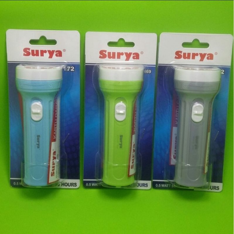 Lampu Senter Kecil LED SURYA SYT V172 Rechargeable - Bisa Charge