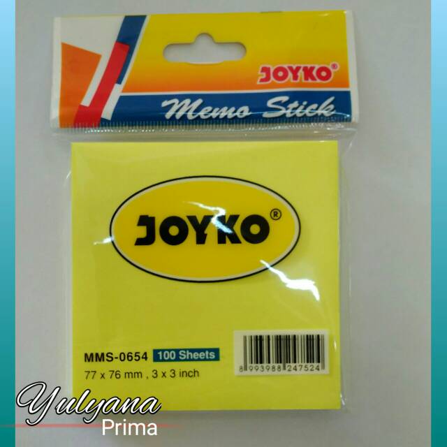 

Memo stick Joyko Isi 100 Sheets