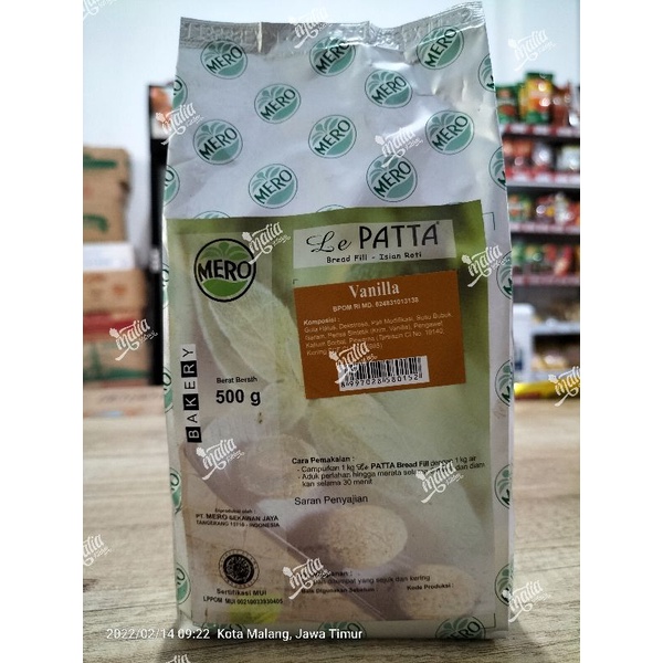 

lepatta breadfill 500gr