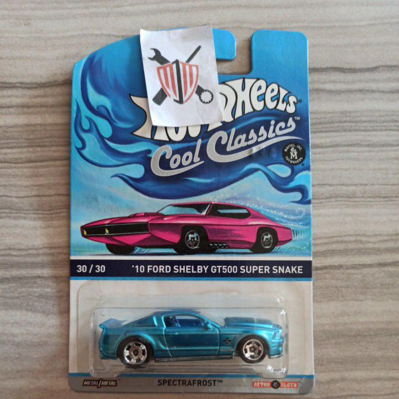 DIECAST HOT WHEELS HW 10 FORD SHELBY GT500 SUPER SNAKE