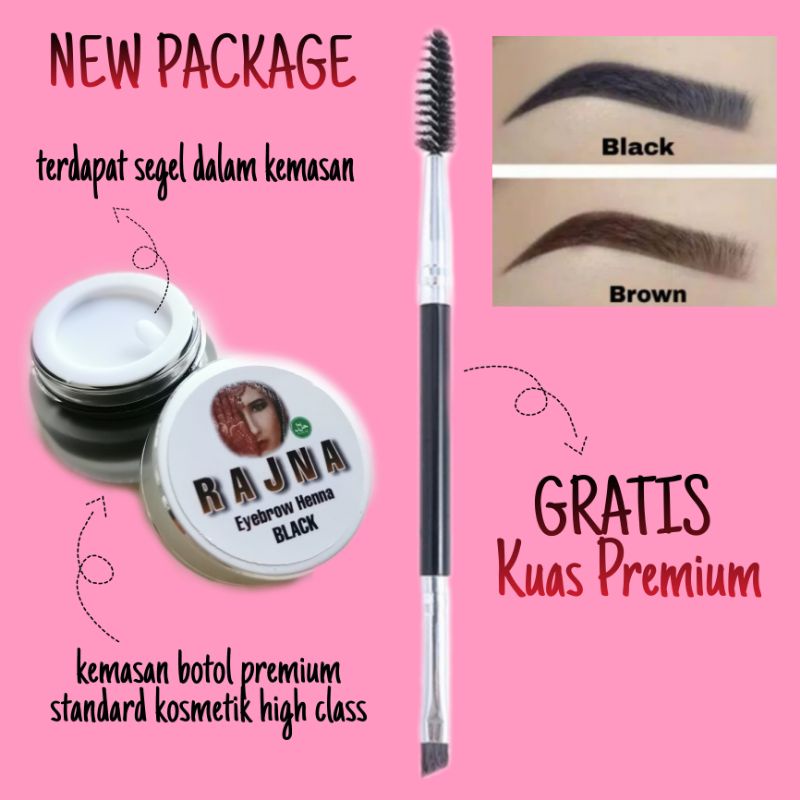 HENNA ALIS PREMIUM HALAL TAHAN LAMA ORIGINAL