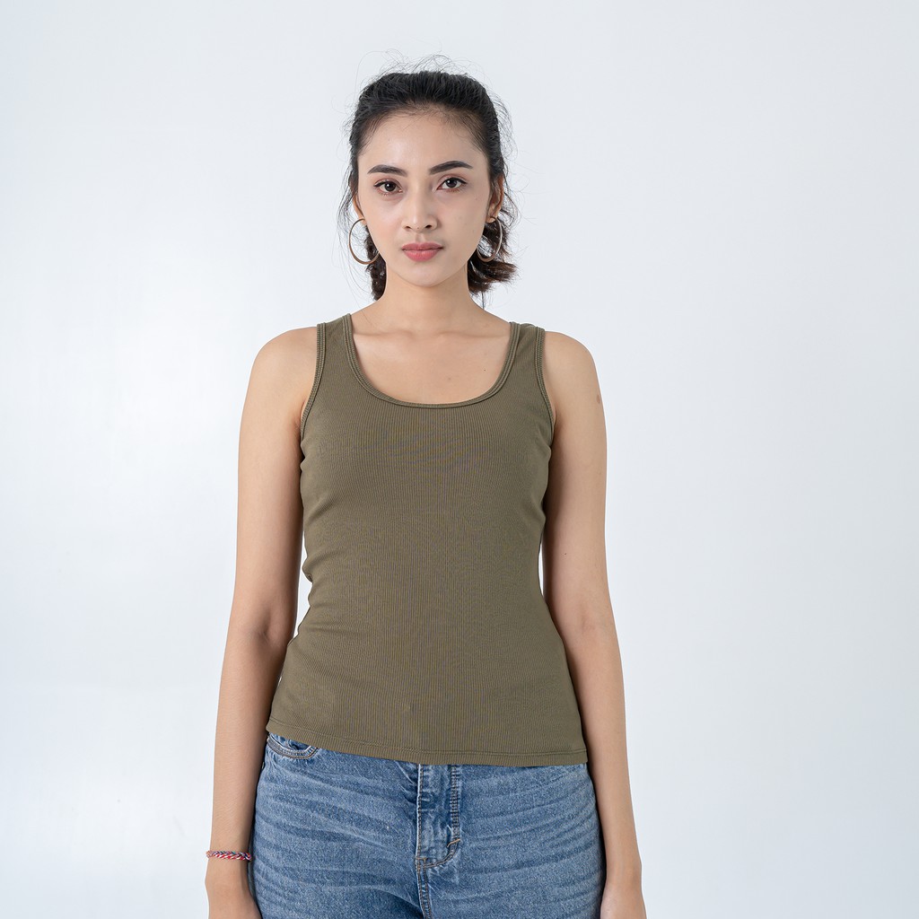 SIMPLYROOMS Jane Tank Top Army