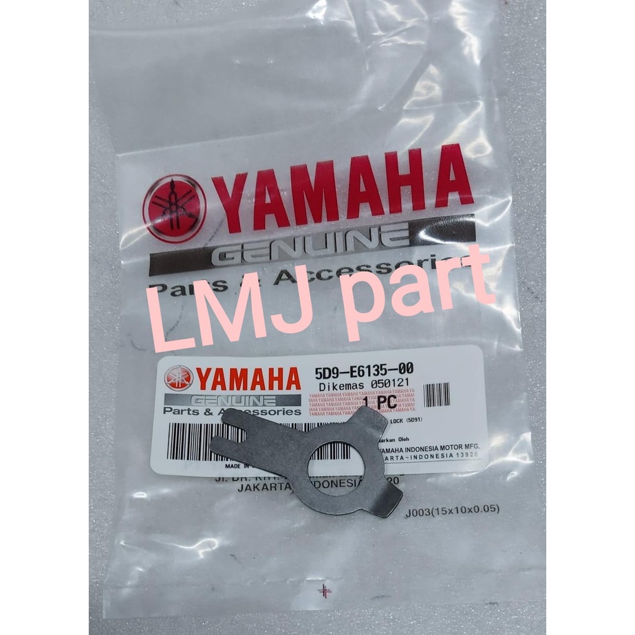 WASHER LOCK KLIP PENGUNCI KANCINGAN RUMAH KOPLING VEGA ZR JUPITER Z1 ROBOT ORI  YGP 5D9-E6135-00