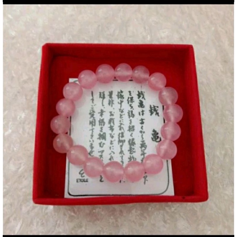 GELANG GIOK ASLI IMPOR PINK.