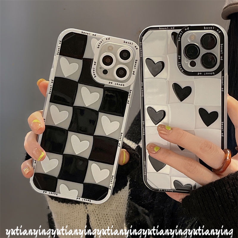 Soft Case Tpu Shockproof Motif Kotak-Kotak Untuk Infinix Smart 6 Infinix Hot 11 9 10 Play 10Lite Hot 11s Smart 5