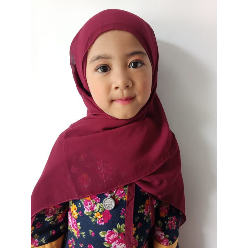 pashmina anak tali instan ceruty pastan anak ceruty