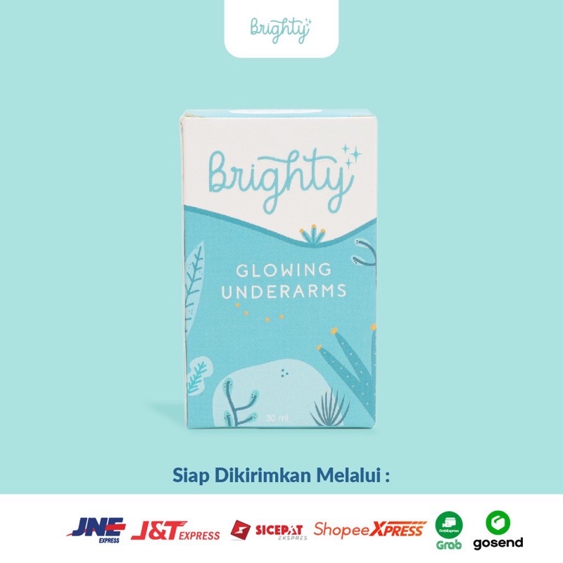 (BISA COD) [BPOM✅|Buy 1 Get gift] BRIGHTY GLOWING UNDERARM No. 1 DI INDONESIA