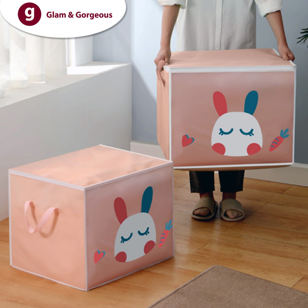 Kotak penyimpanan baju mainan Storage box organizer serbaguna TP006