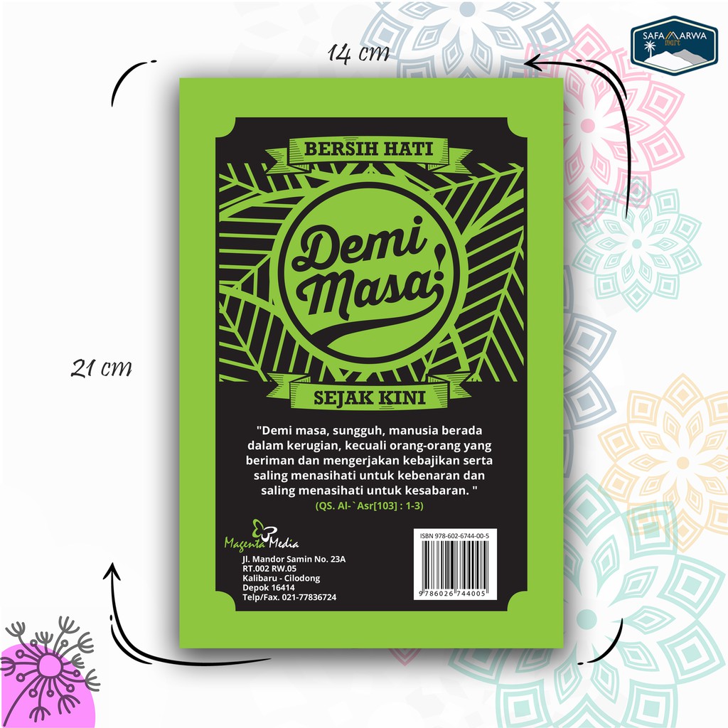 BUKU MOTIVASI ISLAMI - BUKU ISLAMI - DEMI MASA BERSIH HATI SEJAK INI-7