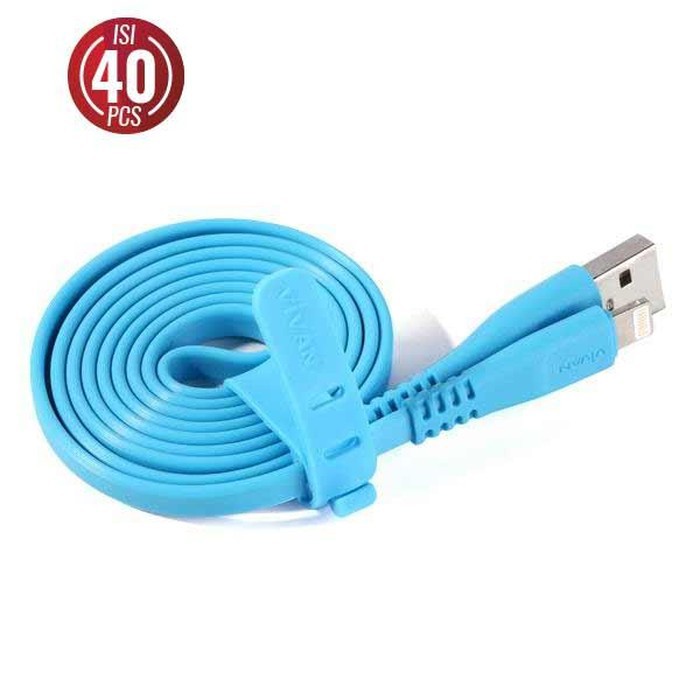 Kabel Data Charger Vivan Lightning 30 pin CSL100 100cm 100 M