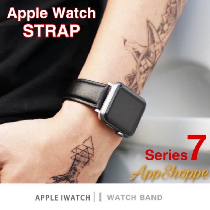 Apple Watch Strap GENUINE LEATHER Kulit Asli Replacement WristBand