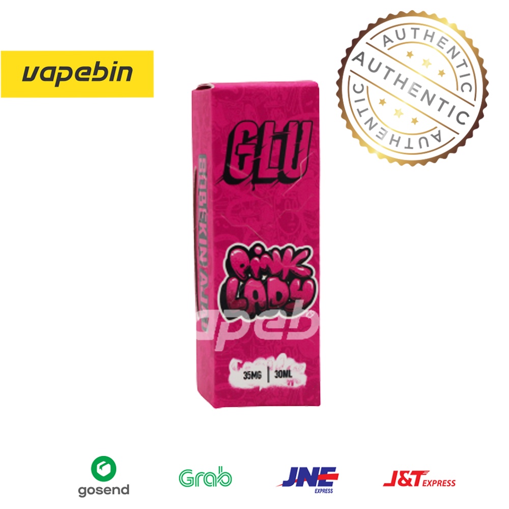 LIQUID GLU V9 SALT NIC - GLU PINK LADY SALTNIC - 30ML