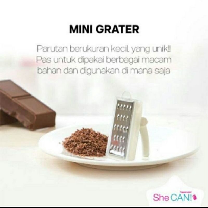 Mini Grater Tupperware / parutan keju / parutan keju tupperware
