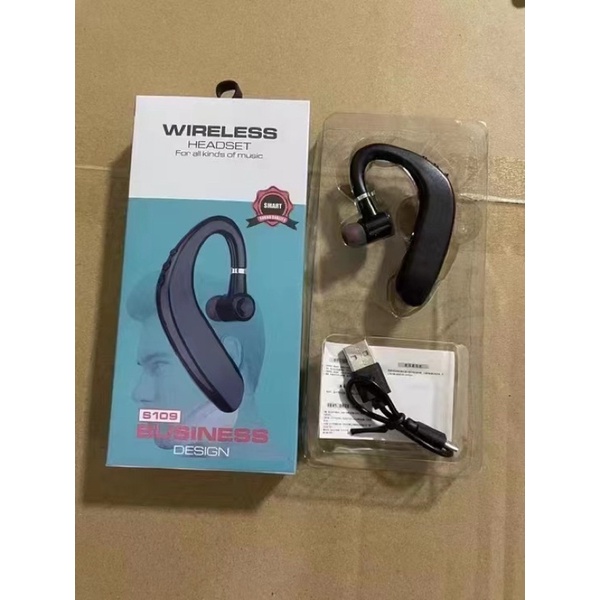 (COD) Handsfree Headset Bluetooth wireless - Earphone Wireless S109 Best Quality