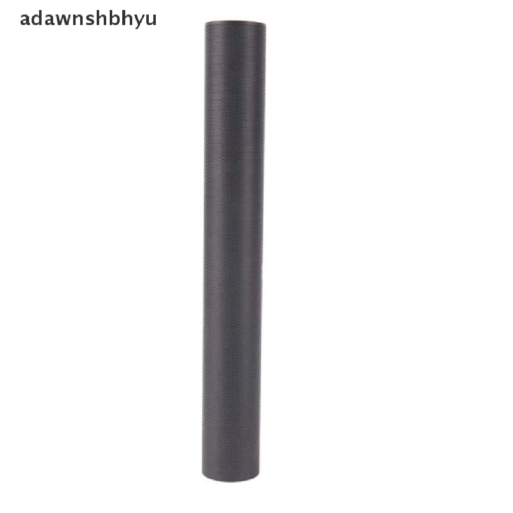 Adawnshbhyu DIY 30x100cm Jaring Komputer PVC PC Case Kipas Cooler Hitam Penutup Filter Debu