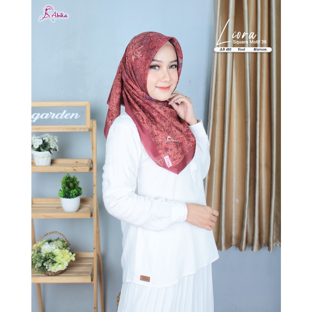 AB 493 LIORA SQUARE MOTIF 36 SEGI EMPAT ABIKA