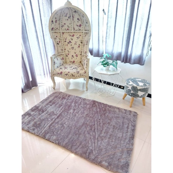 Karpet Bulu Rasfur ukuran 160x100x3cm