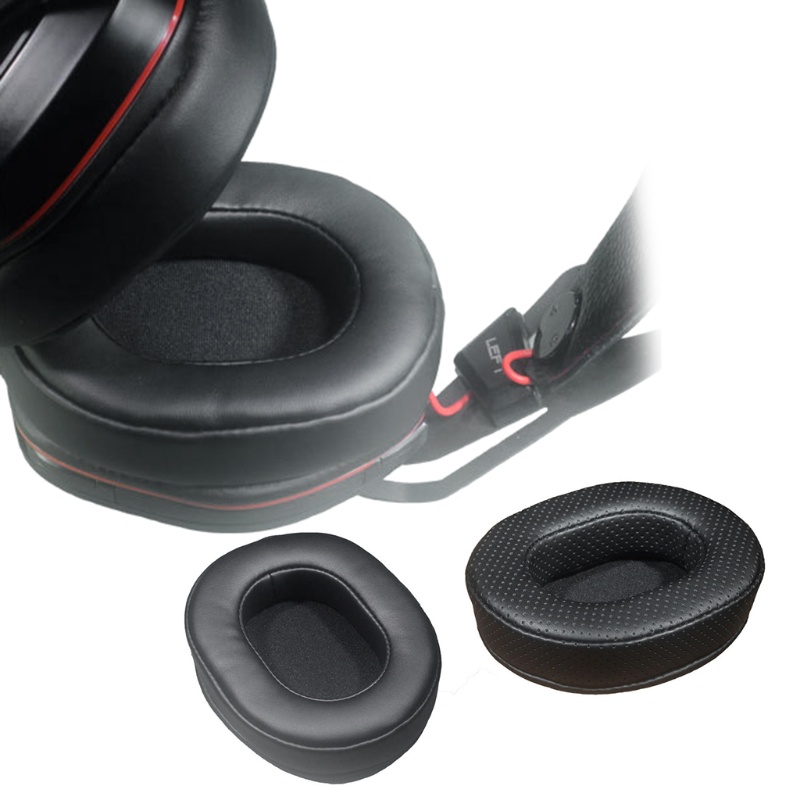 Bt Pad Telinga Lembut Nyaman Pengganti Untuk Siberia S18 1pasang Earpads Black