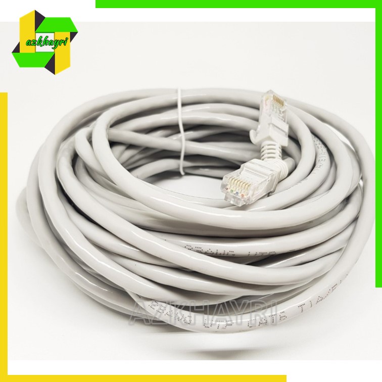 KABEL LAN 15M 10 M CAT 6 UTP Cable 15 METER PABRIKAN CAT6