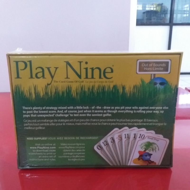 play nine board game