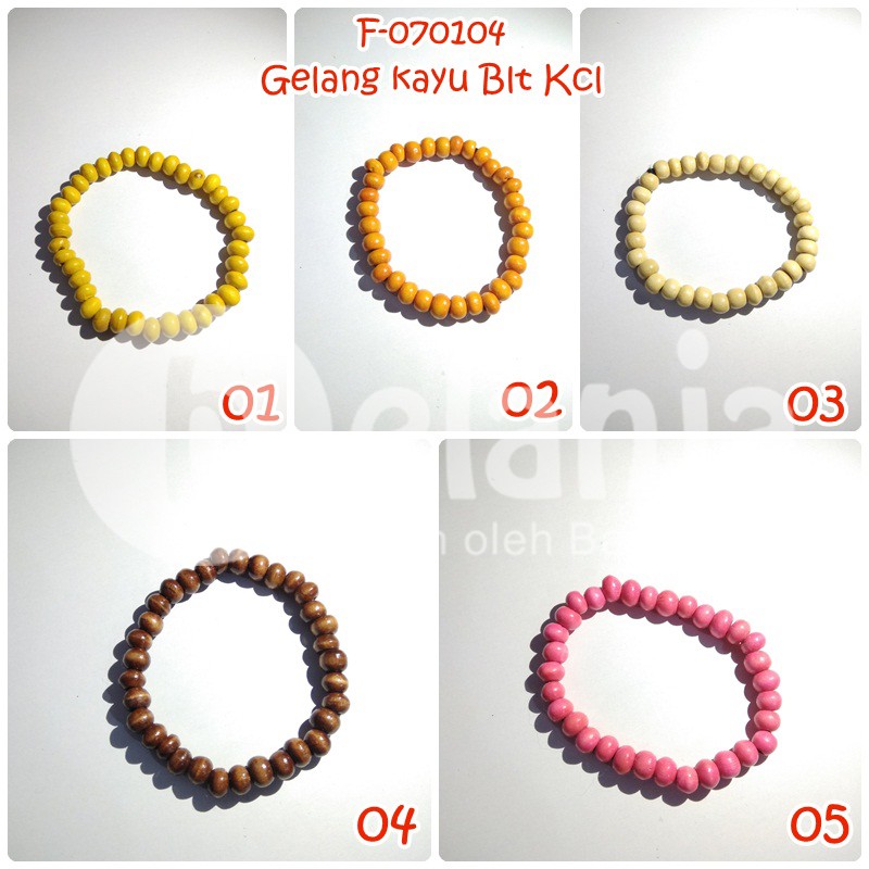 Gelang Kayu Bulat kecil / gelang kayu vintage gelang bulat kecil